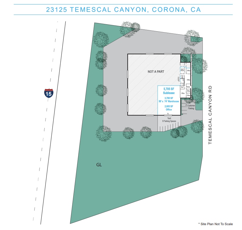 23125 Temescal Canyon Rd, Corona, CA for lease Floor Plan- Image 1 of 1