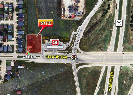 NWQ TX-360 & SUBLETT Rd, Arlington, TX à vendre Photo du bâtiment- Image 1 de 6