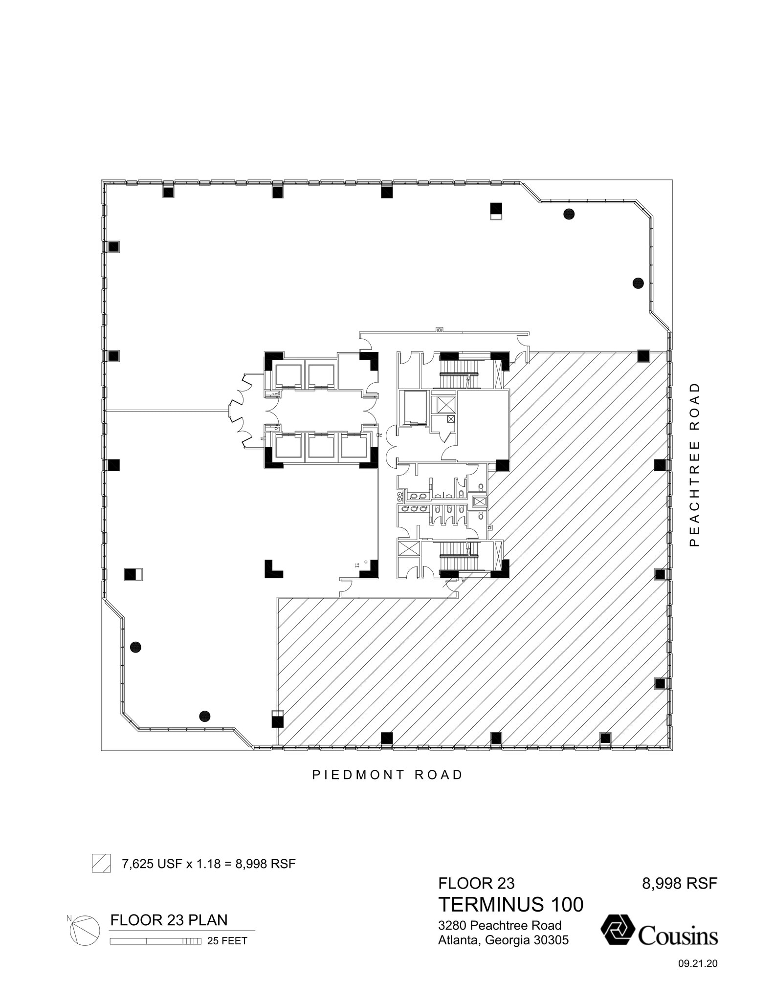 3280 Peachtree Rd, Atlanta, GA for lease Site Plan- Image 1 of 2