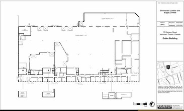 75 Denison St, Markham, ON à louer Plan d’étage- Image 1 de 12