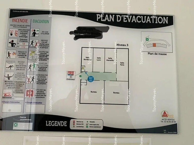 Bureau dans Nantes à louer - Plan de site - Image 3 de 3