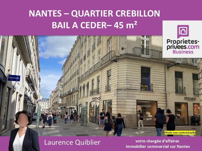 Commerce de détail dans Nantes à louer - Photo du bâtiment - Image 3 de 8