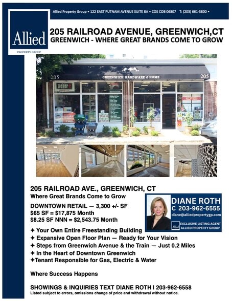 205 Railroad Ave, Greenwich, CT à louer - Photo du bâtiment - Image 2 de 13