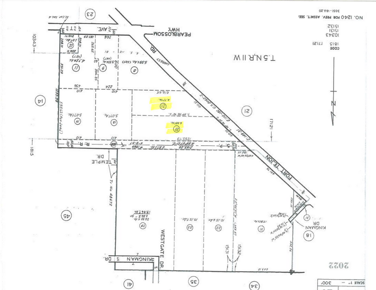 Prime Commercial Parcels For Sale portefeuille de 2 propriétés à vendre sur LoopNet.ca - Plan cadastral - Image 2 de 2