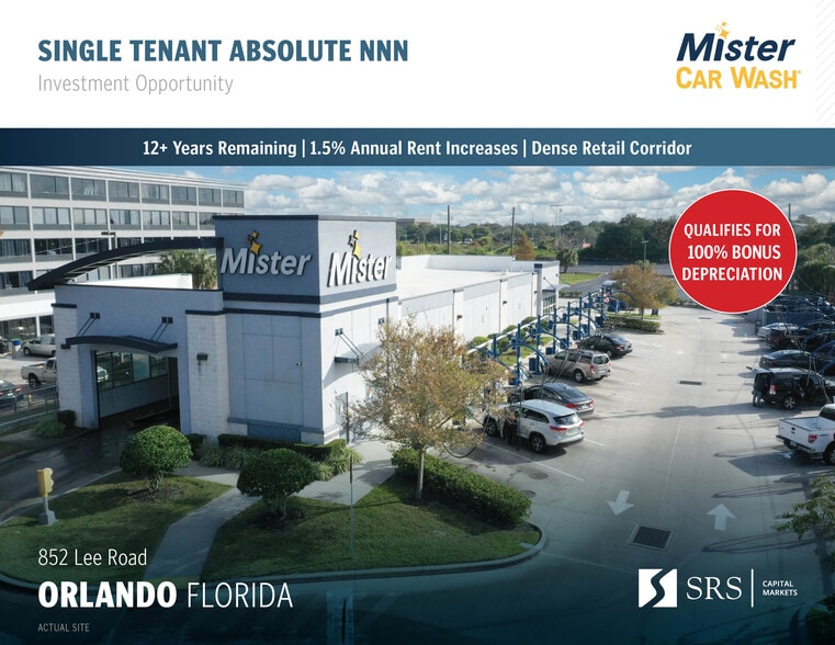 852 Lee Rd, Orlando, FL à vendre - Photo du bâtiment - Image 1 de 10