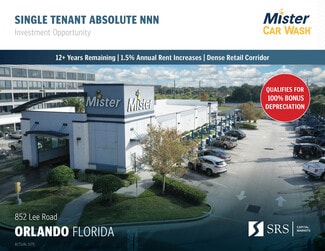More details for 852 Lee Rd, Orlando, FL - Retail for Sale