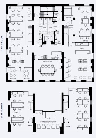 150-154 King St E, Toronto, ON for lease Floor Plan- Image 1 of 1