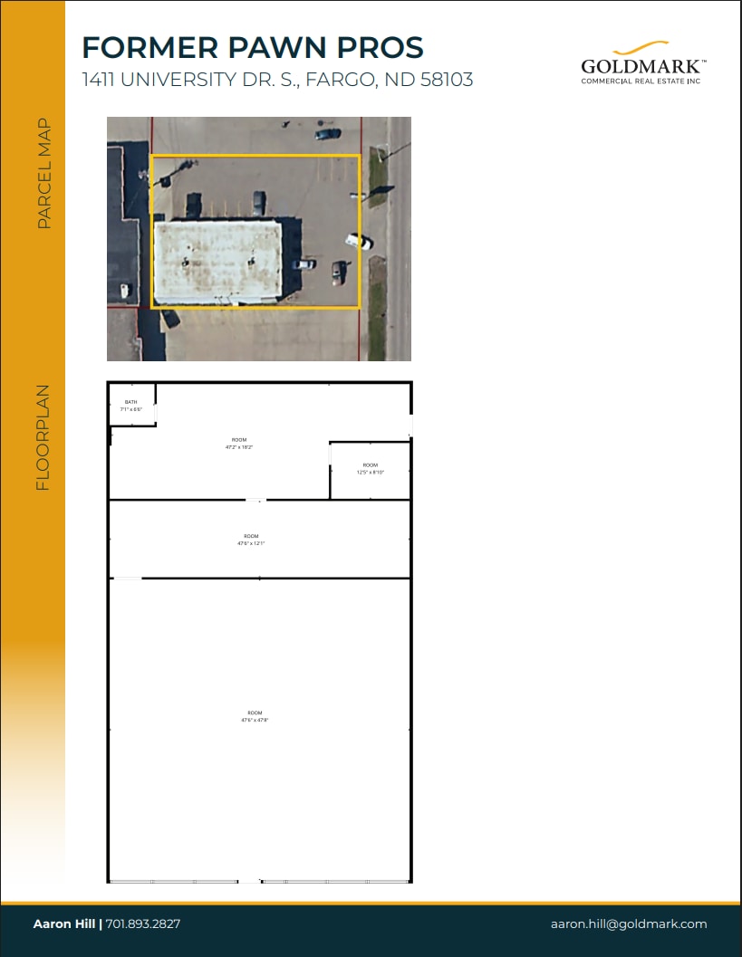 1411 University Dr S, Fargo, ND for lease Floor Plan- Image 1 of 2