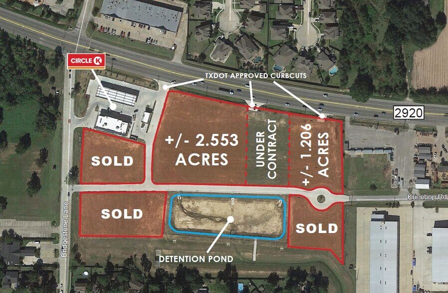 FM 2920, Spring, TX for sale - Aerial - Image 1 of 1