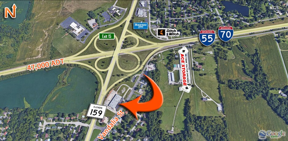 2549 Vandalia St, Maryville, IL à louer - Photo du bâtiment - Image 2 de 3