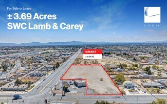 Plus de détails pour E Carey Ave, Las Vegas, NV - Terrain à vendre