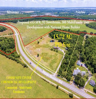 Plus de détails pour 2481 Ham Brown Rd, Kissimmee, FL - Terrain à vendre