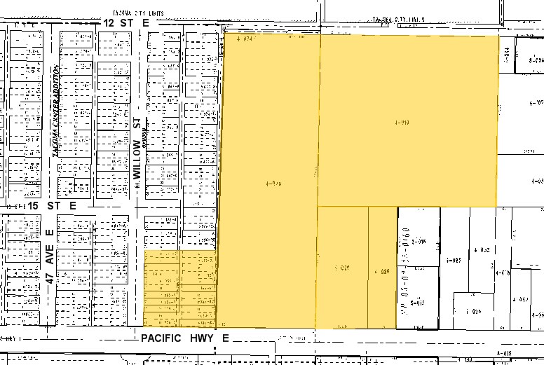 5009 Pacific Hwy E, Fife, WA à louer - Plan cadastral - Image 2 de 4