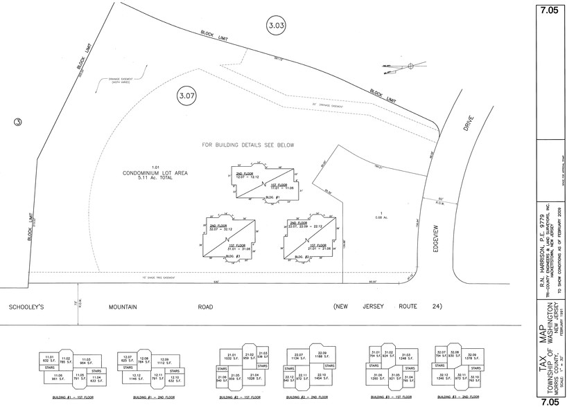 488 Schooleys Mountain Rd, Hackettstown, NJ à vendre - Plan cadastral - Image 2 de 4