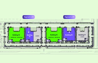 5200-5210 Hamner, Eastvale, CA à louer Plan de site- Image 2 de 2