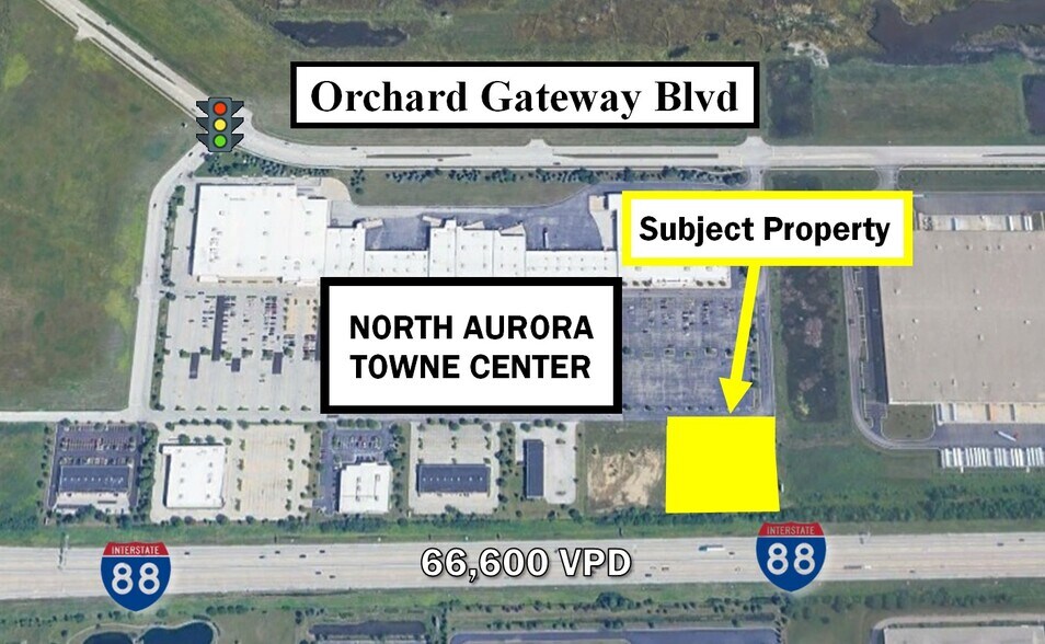 Lot 5 - Towne Center Road, North Aurora, IL à vendre - Photo du bâtiment - Image 2 de 4