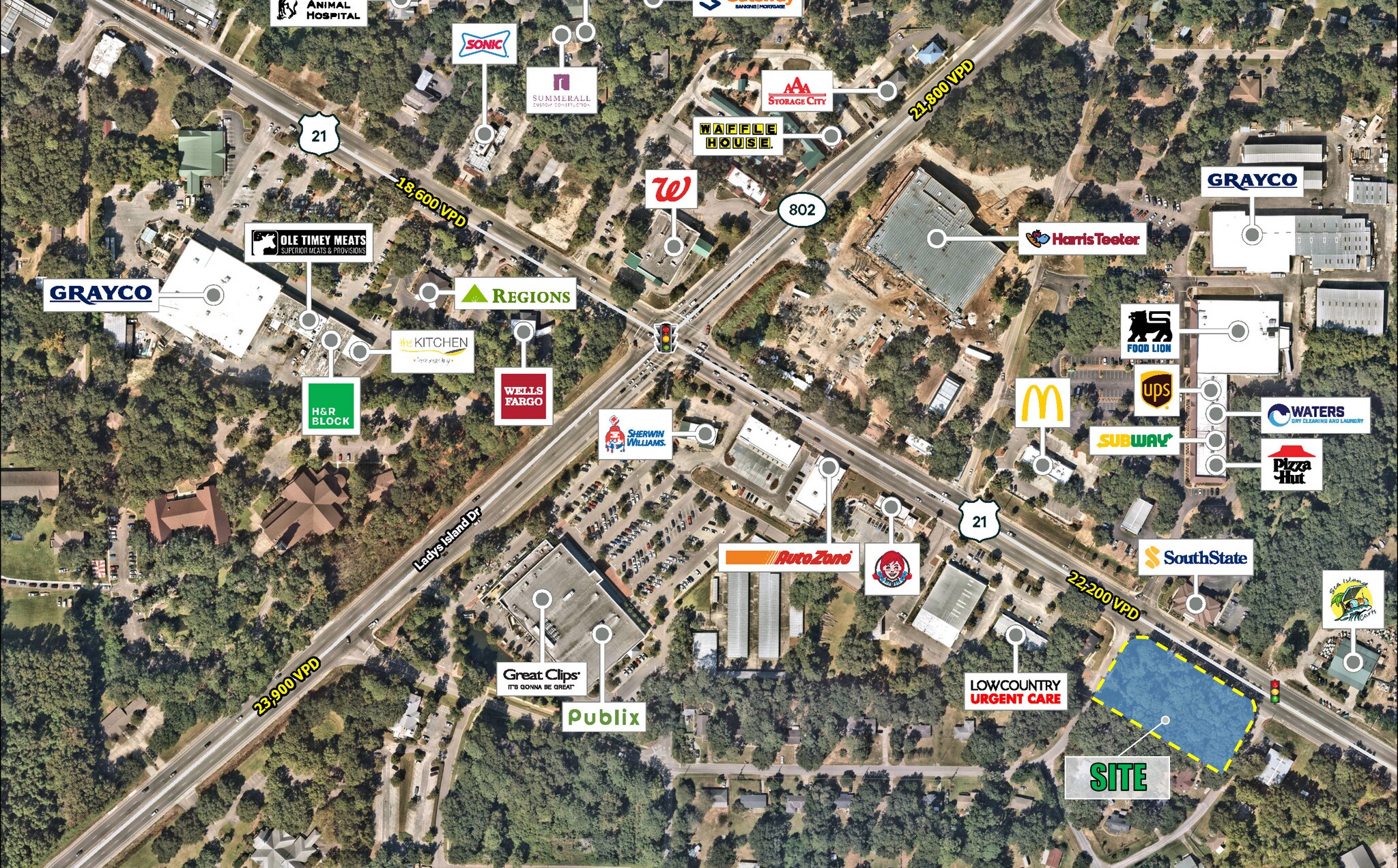 188 Sea Island Pkwy, Beaufort, SC à louer Photo principale- Image 1 de 4