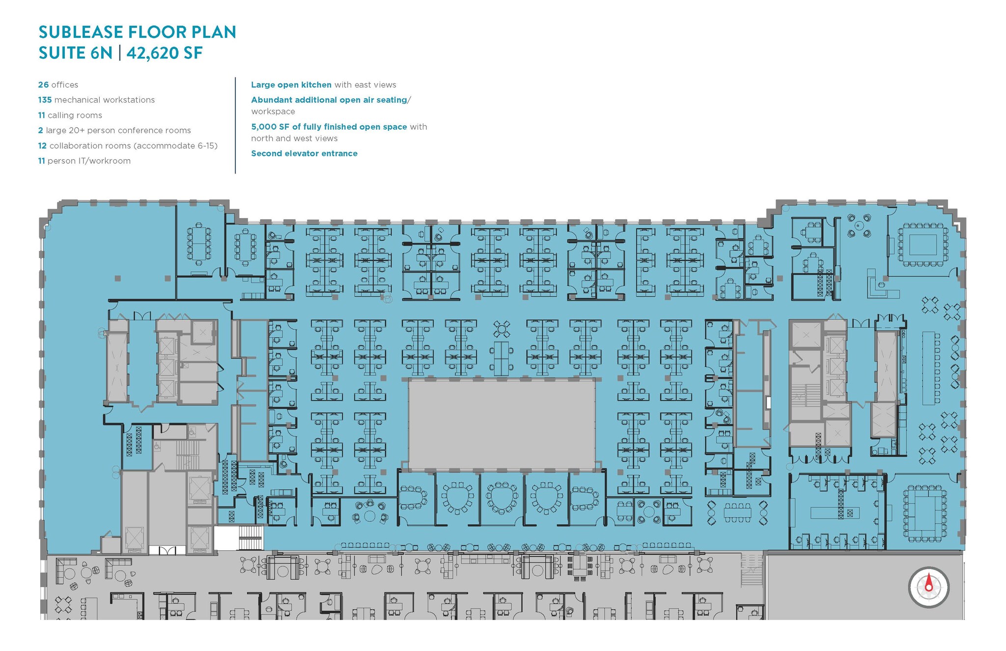 433 W Van Buren St, Chicago, IL for lease Floor Plan- Image 1 of 16