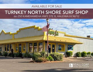 Plus de détails pour 66-250 Kamehameha Hwy, Haleiwa, HI - Vente au détail à vendre