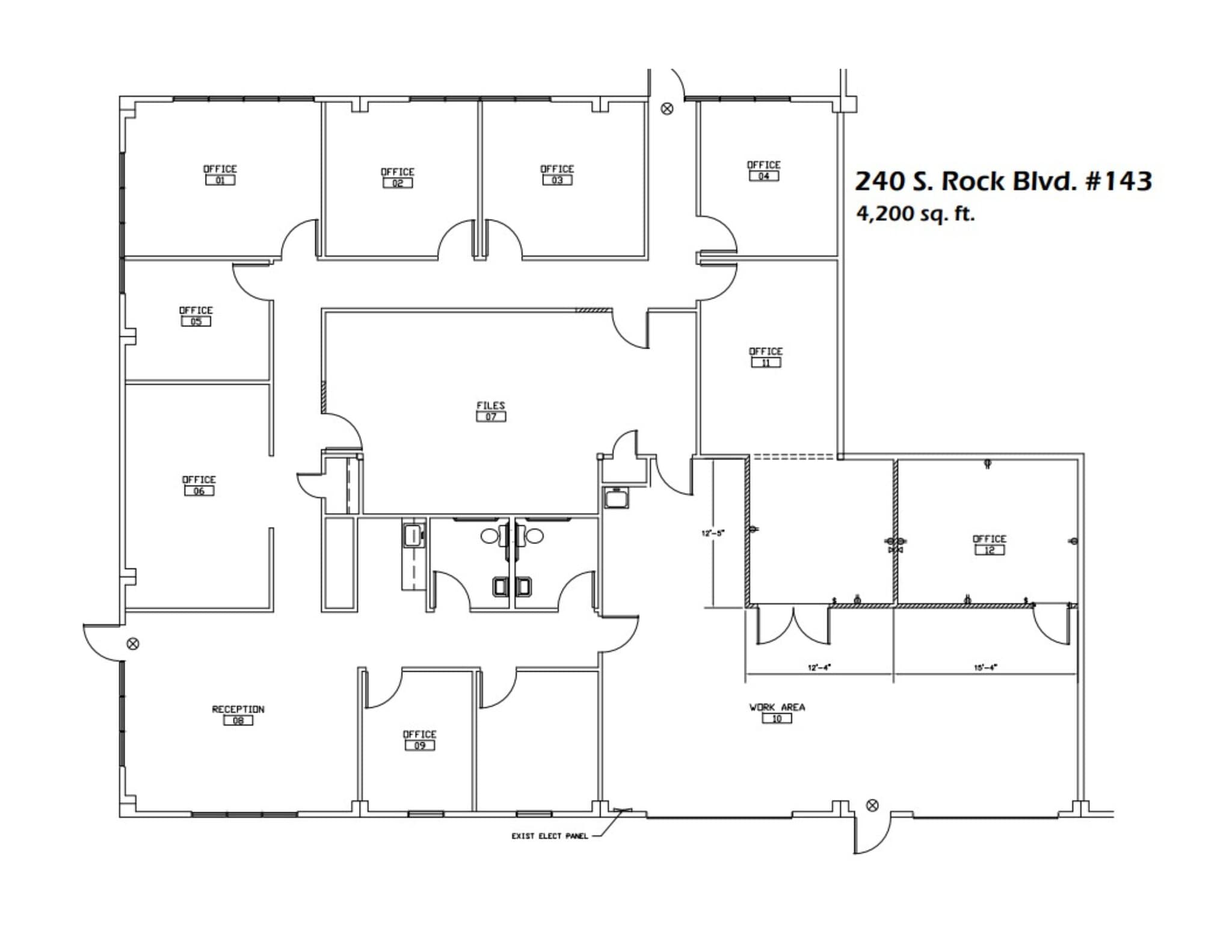 240 S Rock Blvd, Reno, NV à louer Plan de site- Image 1 de 1