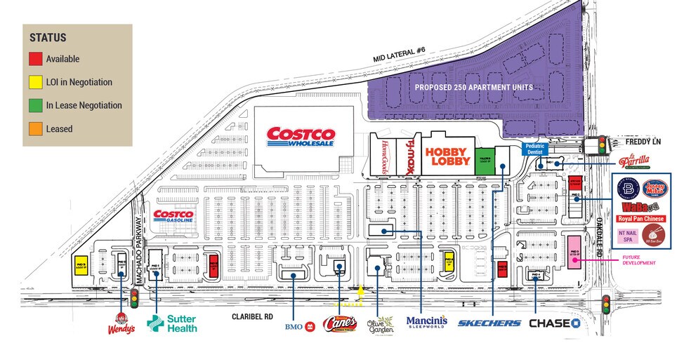 NWC Oakdale Rd & Claribel Rd, Riverbank, CA à louer - Photo du bâtiment - Image 3 de 6