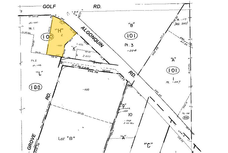 1155 Golf Rd, Rolling Meadows, IL for sale - Plat Map - Image 3 of 7