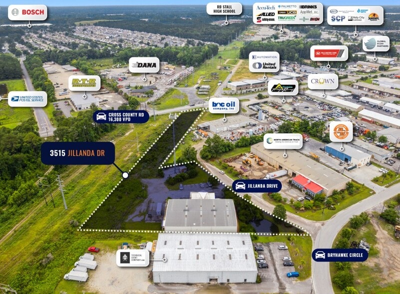 3515 Jillanda Dr, North Charleston, SC for sale - Building Photo - Image 3 of 6