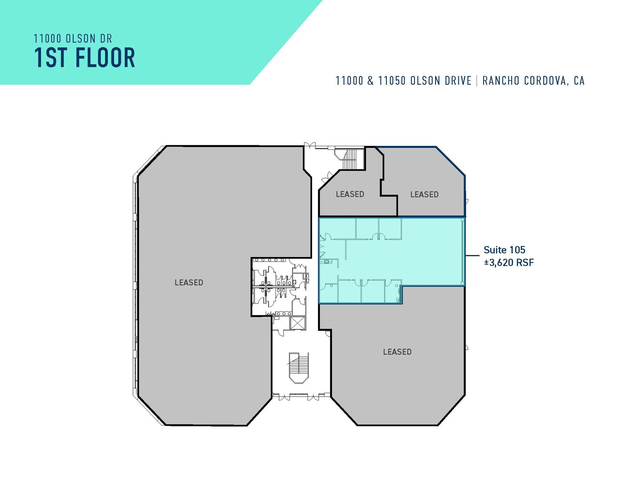 11000 Olson Dr, Rancho Cordova, CA for lease Floor Plan- Image 1 of 1