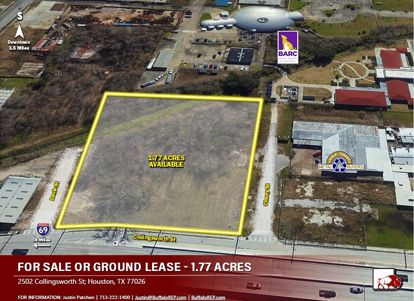 2502 Collingsworth St, Houston, TX à louer Photo du bâtiment- Image 1 de 4