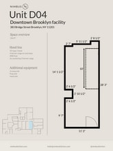 383 Bridge St, Brooklyn, NY à louer Plan d’étage- Image 2 de 2