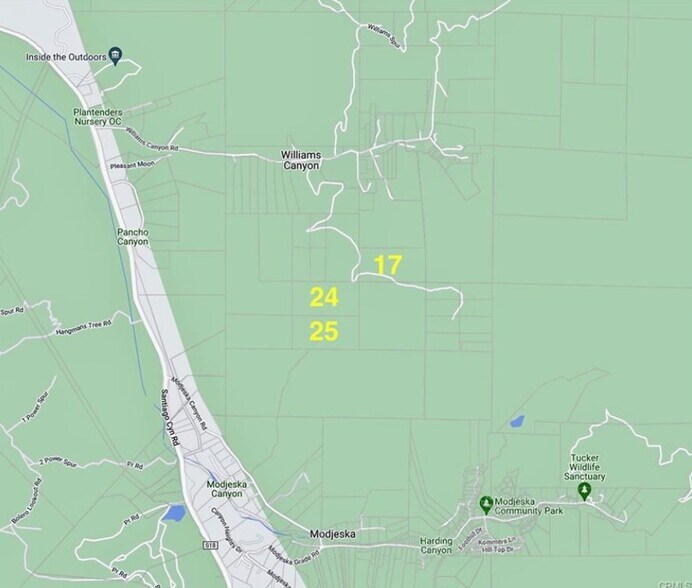 25 Williams Canyon Rd, Silverado, CA à vendre - Aérien - Image 3 de 6