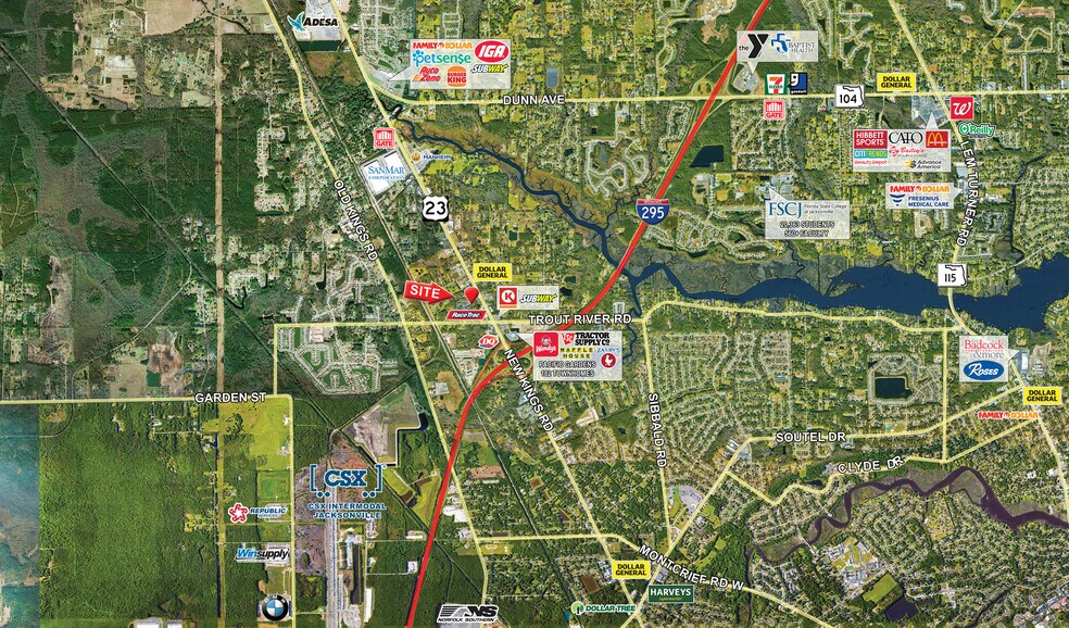 6553 Trout River Blvd, Jacksonville, FL à vendre - Photo du bâtiment - Image 2 de 4