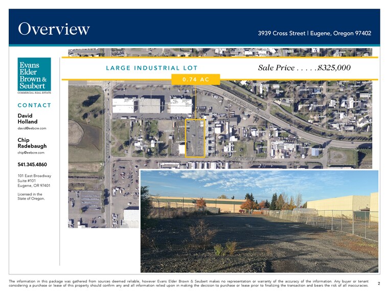 3939 Cross St, Eugene, OR à vendre - Photo du bâtiment - Image 3 de 4