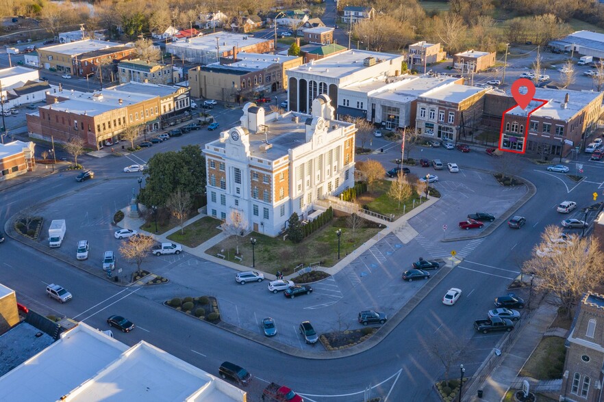 123 W Commerce St, Lewisburg, TN for sale - Aerial - Image 1 of 1