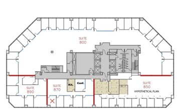 18100 Von Karman Ave, Irvine, CA for lease Floor Plan- Image 1 of 1