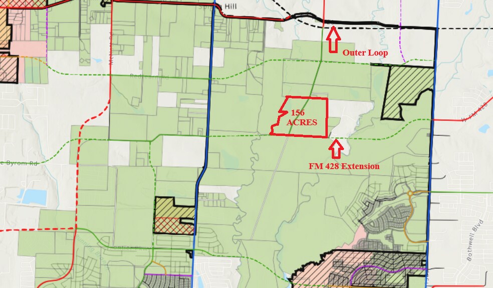 Coffey Rd, Aubrey, TX à vendre - Photo du bâtiment - Image 1 de 14