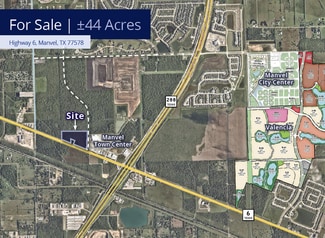 Plus de détails pour Hwy 6 & Hwy 288, Manvel, TX - Terrain à vendre