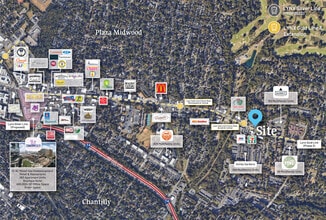 3019 Central Ave, Charlotte, NC - AERIAL  map view