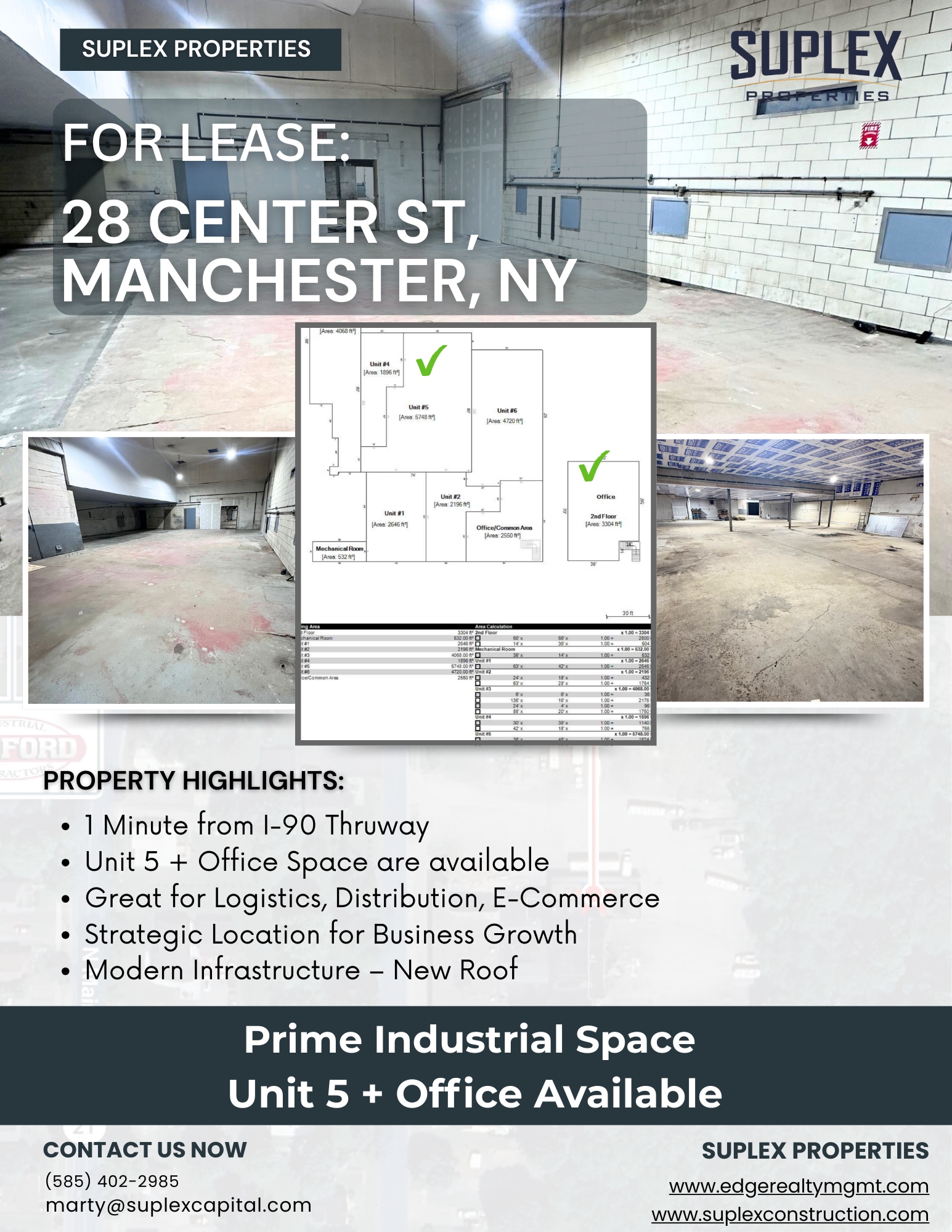 28 Center St, Manchester, NY for lease Primary Photo- Image 1 of 3