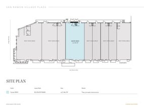 8931-8951 San Ramon Rd, Dublin, CA for lease Floor Plan- Image 1 of 1