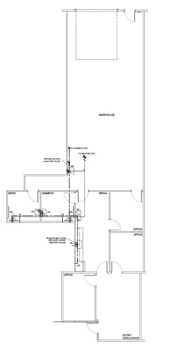 10031 Monroe Dr, Dallas, TX for lease Floor Plan- Image 1 of 1