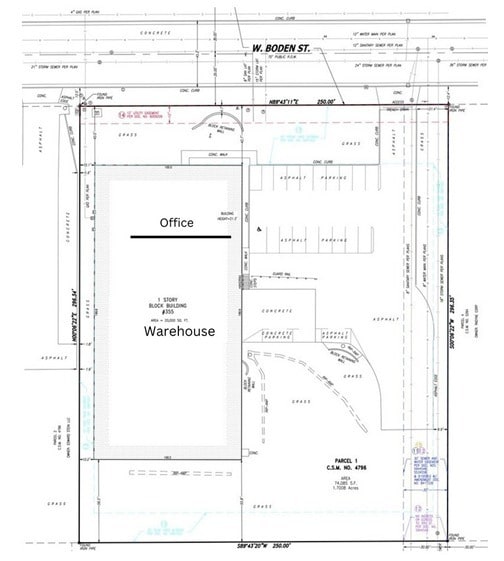 355 W Boden St, Milwaukee, WI for sale Floor Plan- Image 1 of 13