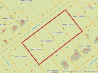 Plus de détails pour 0 Johnson St., Fayetteville, NC - Terrain à vendre