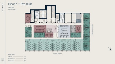 560 Lexington Ave, New York, NY à louer Plan d’étage- Image 1 de 1