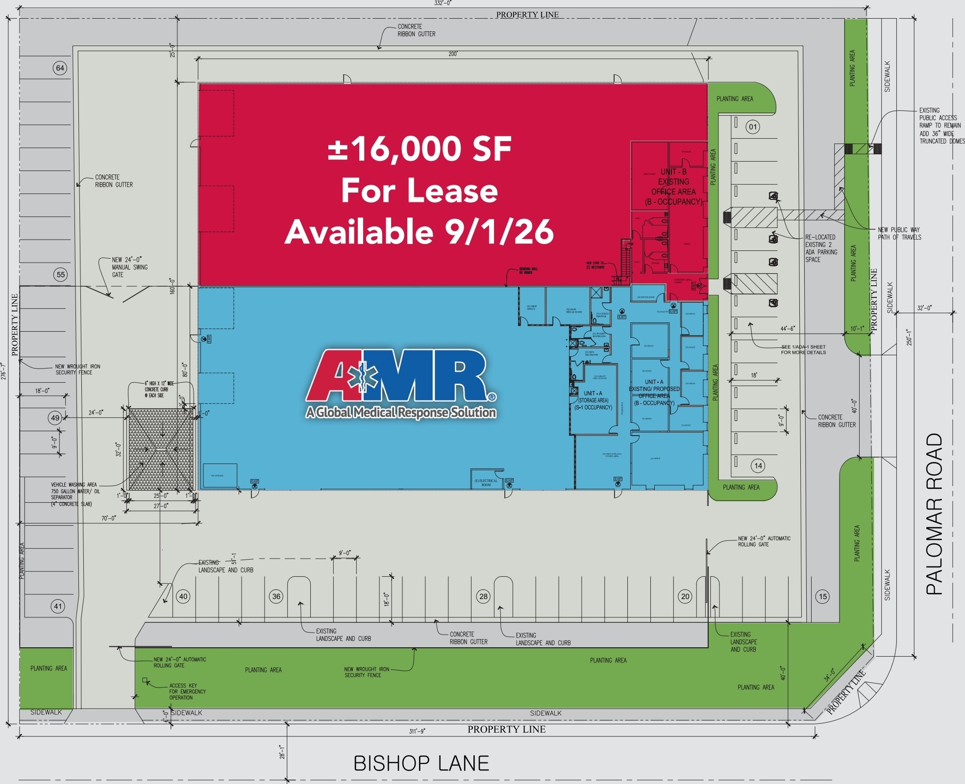 26035 Palomar Rd, Menifee, CA for lease Floor Plan- Image 1 of 1