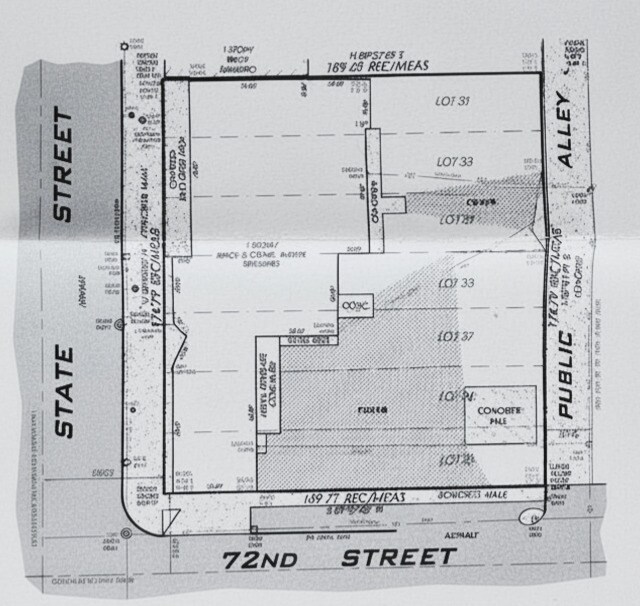 7143-7159 S State St, Chicago, IL for sale Plat Map- Image 1 of 2