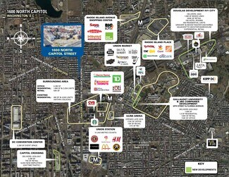 Plus de détails pour 1600 N Capitol St NW, Washington, DC - Terrain à louer