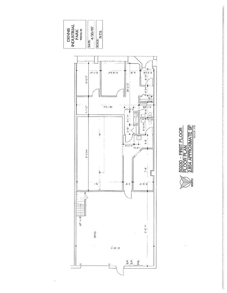 50220-50230 Dennis Industrial Ct, Wixom, MI for lease Floor Plan- Image 1 of 2