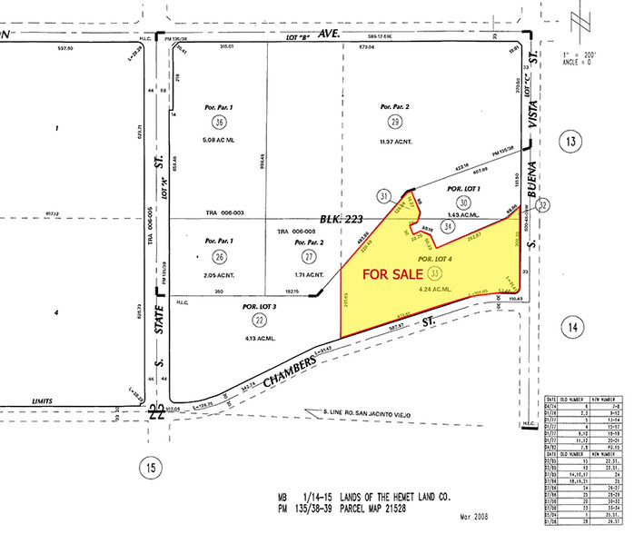 NWC Chambers Street and Buena Vista Street, Hemet, CA for sale - Building Photo - Image 2 of 3