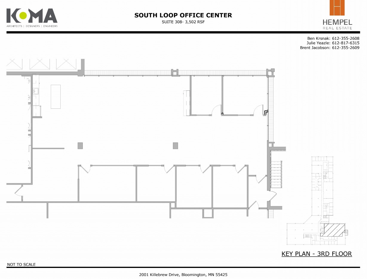 2001 Killebrew Dr, Bloomington, MN for lease Floor Plan- Image 1 of 1